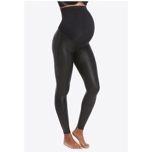 Mama Faux Leather Leggings